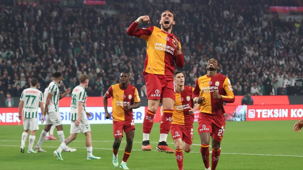 Galatasaray Konya'da farka koştu!