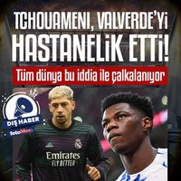 Tchouameni, Valverde'yi hastanelik etti!