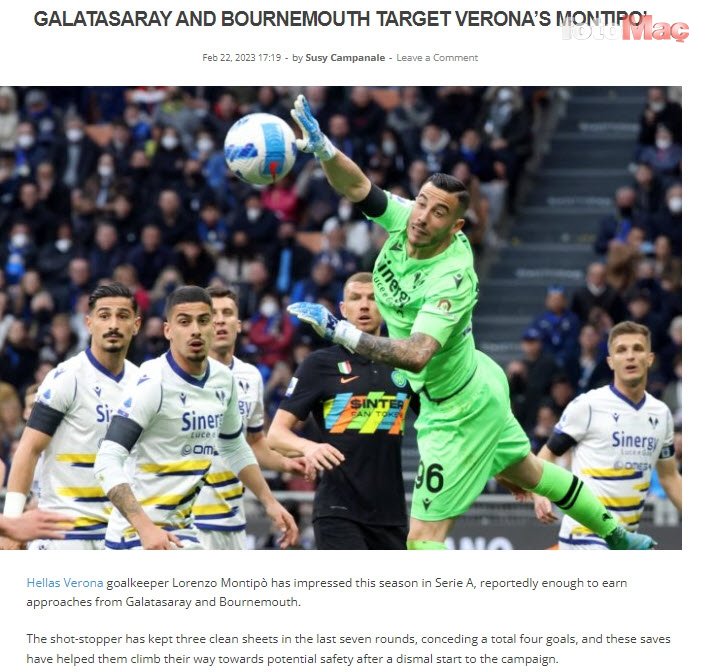 Bournemouth'a Zaniolo tarifesi! İtalyan kaleci Galatasaray'a