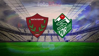 Atakaş Hatayspor- Alagöz Holding Iğdır FK maçı canlı izle: Saat kaçta, hangi kanalda?