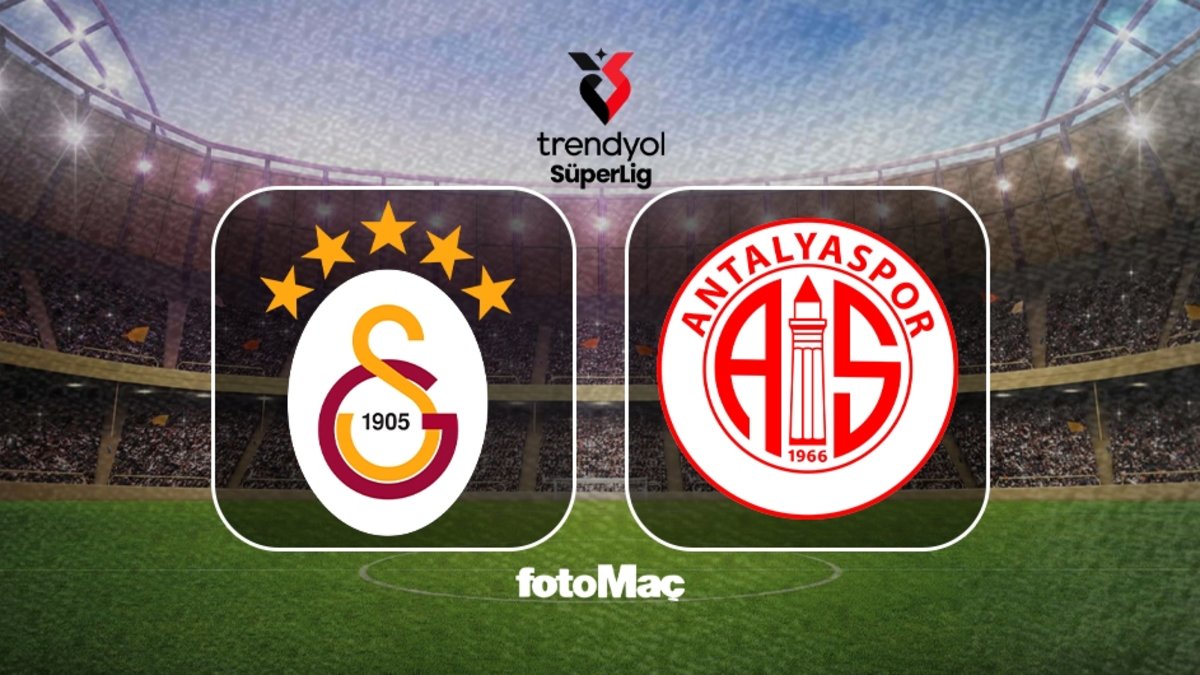 Galatasaray-Hesap.com Antalyaspor maçı CANLI: Ne zaman, saat kaçta, hangi kanalda?