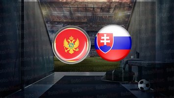 Karadağ - Slovakya maçı saat kaçta?