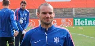 Sneijder: Gol atarsam sevinirim