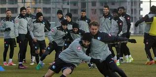 Erzurumspor hazırlıklarını sürdürdü