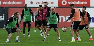 Kartal şut çalıştı