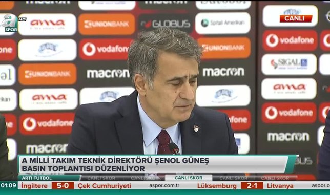 Şenol Güneş: 