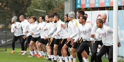 Galatasaray, Trabzonspor'a hazırlanıyor