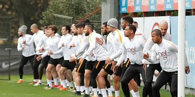 Galatasaray, Trabzonspor'a hazırlanıyor