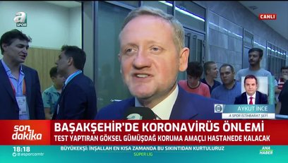 >Başakşehir'den corona virüsü önlemi