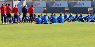 Trabzonspor, hazırlıklarını sürdürdü