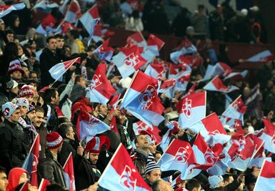 Trabzonspor - Beşiktaş Spor Toto Süper Lig 12. hafta mücadelesi