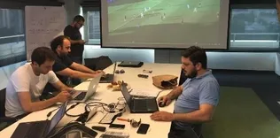 Scout ekibi devre arasına hazırlanıyor