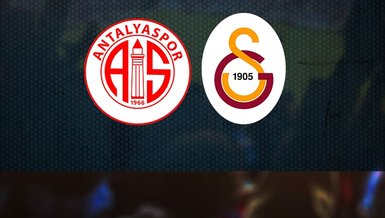 Antalyaspor-Galatasaray maçı ne zaman, saat kaçta ve hangi kanalda? | Antalya - Gs muhtemel 11'ler