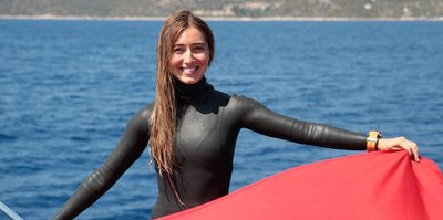 Şahika Ercümen, dünya rekoru için Salda Gölü'ne dalacak