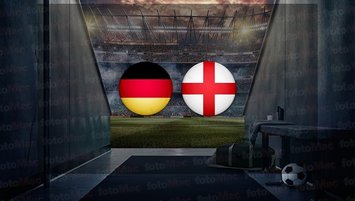 Almanya - İngiltere maçı CANLI