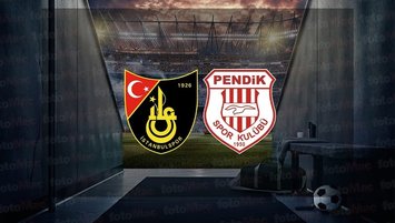 İstanbulspor - Pendikspor maçı CANLI