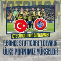F.Bahçe kazandı ülke puanımız yükseldi! İşte UEFA sıralaması
