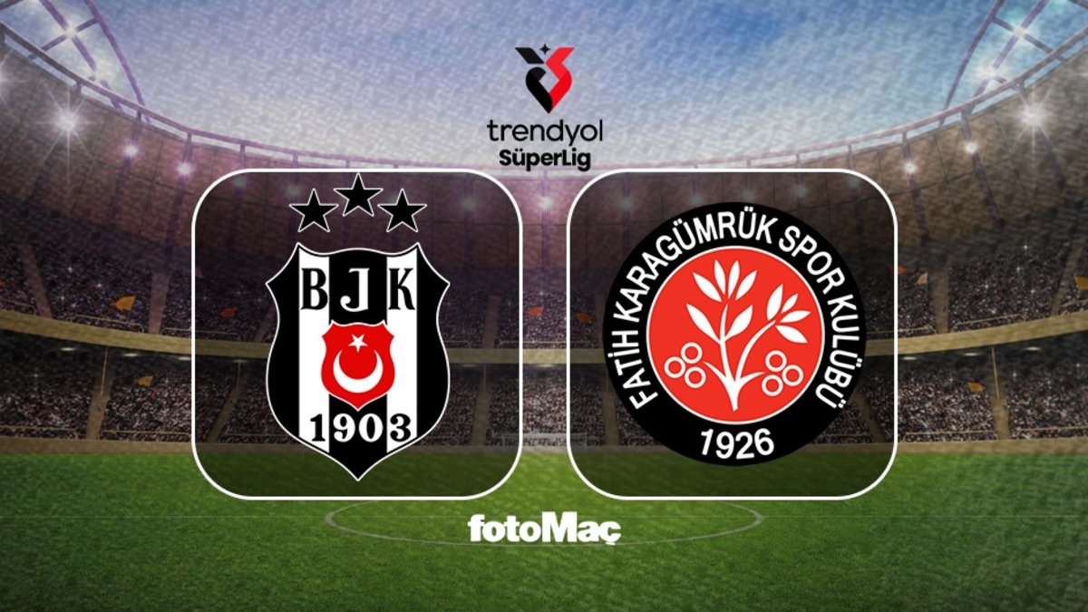Beşiktaş - Mısırlı.com.tr Fatih Karagümrük maçı saat kaçta, hangi kanalda?