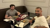 Salah’ın baklava keyfi