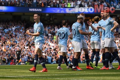 Manchester City - Tottenham maçından kareler 20 Nisan 2019