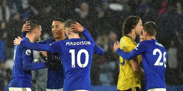 Leicester City Arsenal'i devirdi