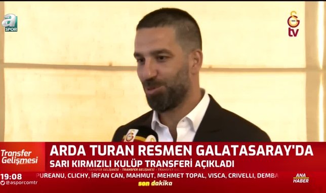 Arda Turan: Galatasaray'ın evladı Arda'yı herkese göstereceğim
