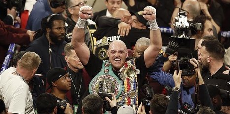 Fury stuns Wilder to claim heavyweight title