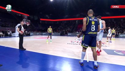 >Fenerbahçe Beko 34-42 Türk Telekom (2.Çeyrek Sonucu)