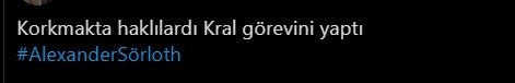 Sörloth sosyal medyayı salladı! ''Yok böyle bir adam''