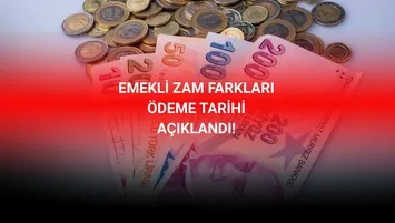SGK emekli zam farkı ödeme tarihini açıkladı!