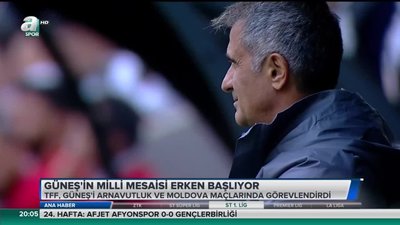 >Şenol Güneş'in milli mesaisi erken başlıyor