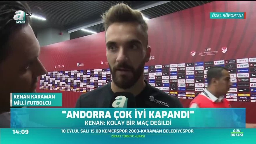 Kenan Karaman: Kolay bir maç değildi videosunu izle ...