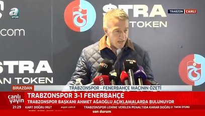 >Ahmet Ağaoğlu'dan kırmızı kart yorumu!