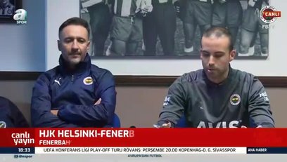 >Pereira Helsinki maçı öncesi konuştu! 