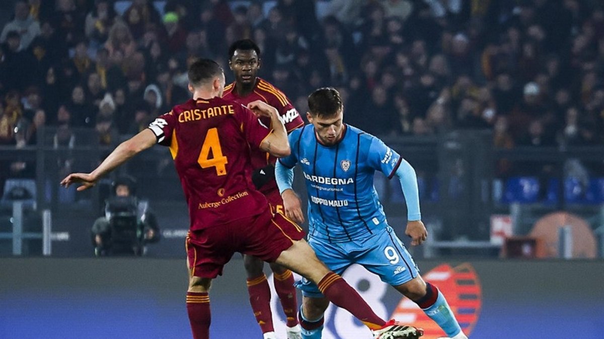 Zeki Çelik'li Roma evinde Semih Kılıçsoy'lu Cagliari'yi devirdi!