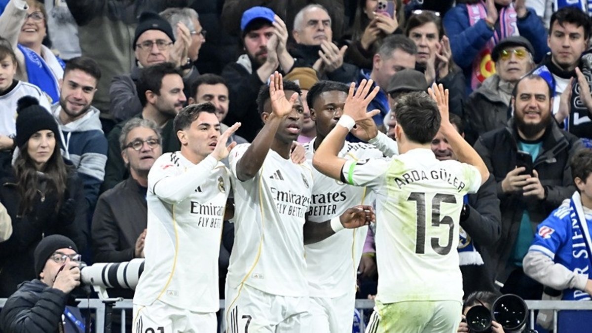 Real Madrid sahasında Rayo Vallecano'yu yendi! (İŞTE MAÇIN ÖZETİ)