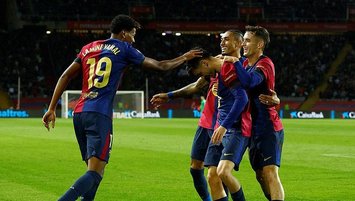 Barça evinde gol oldu yağdı!