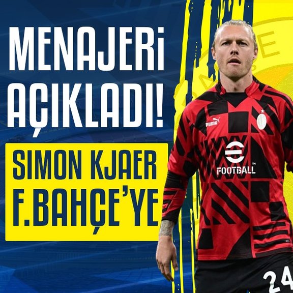 TRANSFER HABERİ: Menajeri açıkladı! Simon Kjaer Fenerbahçe’ye