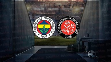 Fenerbahçe - Fatih Karagümrük | CANLI