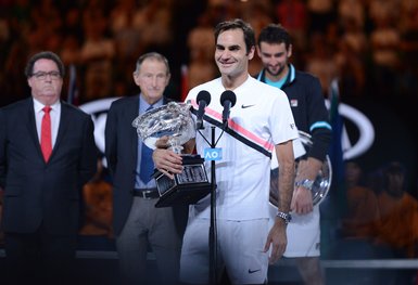 Avustralya Açık’ta şampiyon Roger Federer