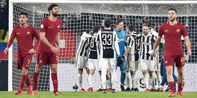 Juventus, Roma engelini tek golle geçti