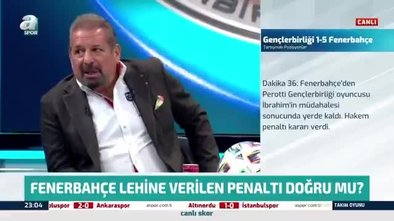 Erman Toroğlu: Fenerbahçe lehine verilen penaltı kararı doğru karar