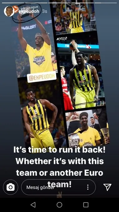 Ekpe Udoh'tan Fenerbahçelileri heyecanlandıran paylaşım! - 1
