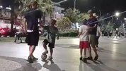 Miniklerle futbol şöleni