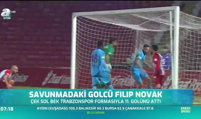 Savunmadaki golcü Filip Novak