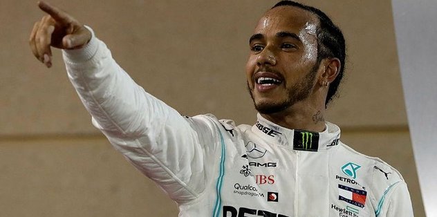 Bahreyn'de şans Hamilton'ın yanında