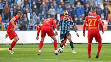 Adana Demirspor - Kayserispor: 1-1 (MAÇ SONUCU - ÖZET) Adana'da puanlar paylaşıldı