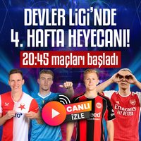 Şampiyonlar Ligi'nde maçlar başladı!