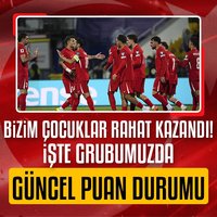 İşte grubumuzda güncel puan durumu!