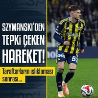 Szymanski'den tepki çeken hareket!